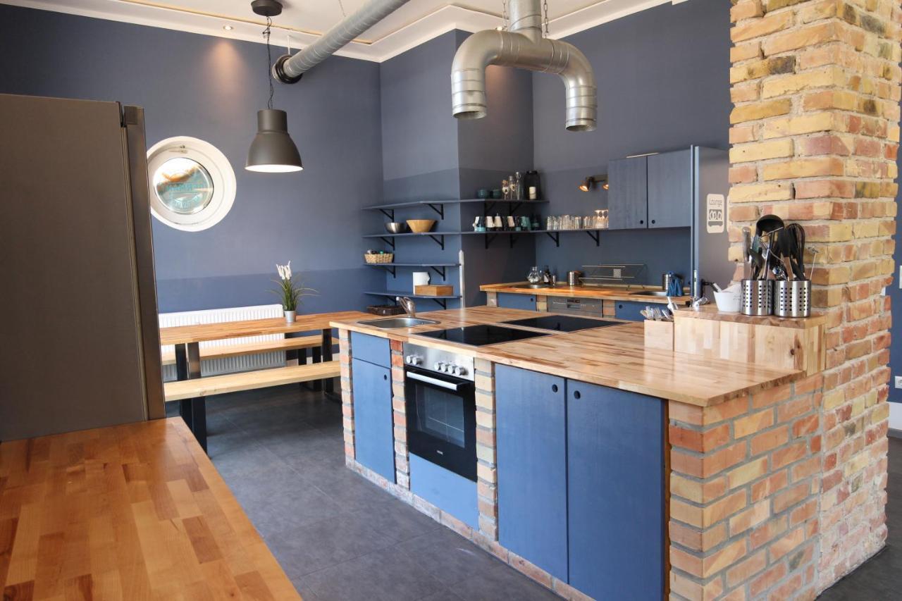 Blue Doors Hostel Ktv Rostock Dış mekan fotoğraf