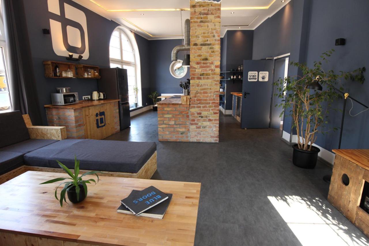Blue Doors Hostel Ktv Rostock Dış mekan fotoğraf