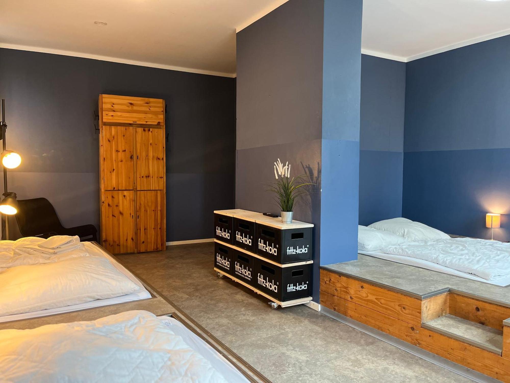 Blue Doors Hostel Ktv Rostock Dış mekan fotoğraf