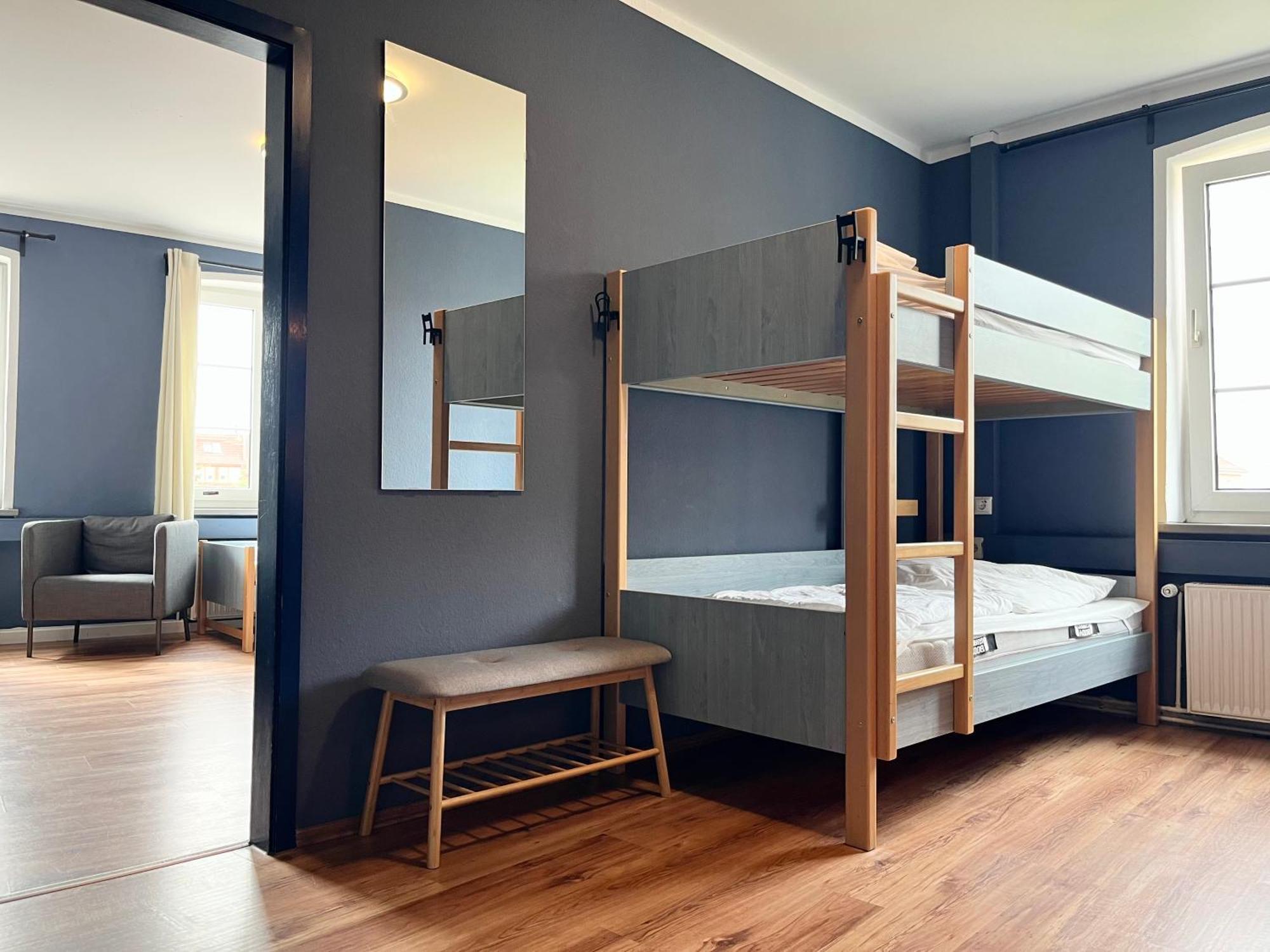 Blue Doors Hostel Ktv Rostock Dış mekan fotoğraf