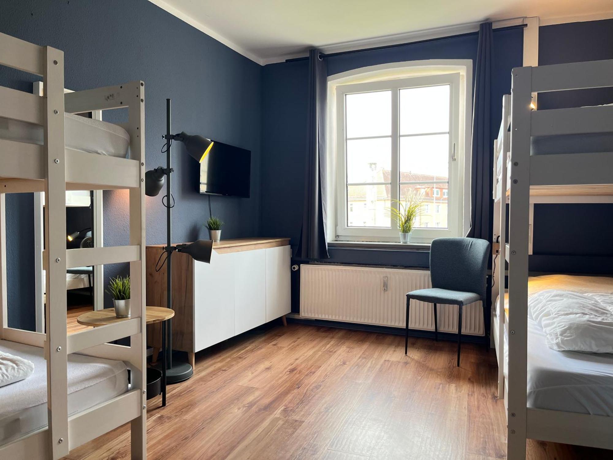 Blue Doors Hostel Ktv Rostock Dış mekan fotoğraf
